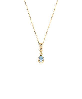 アクアマリン ネックレス