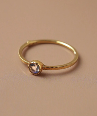 ムーンストーンピンキーリング