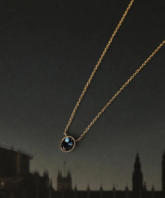 ブルートパーズネックレス