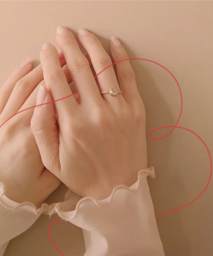 ローズクォーツリング(A256B023)｜阪急百貨店公式通販サイト｜阪急