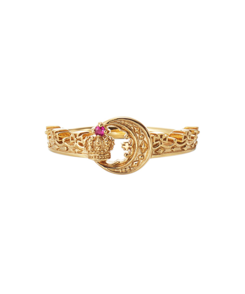 JUSTINDAVIS DARK FANTASY Ring ゴールドフィニッシュ×ルビー 16号 JUSTINDAVIS DARK FANTASY Ring ゴールドフィニッシュ×ルビー 16号