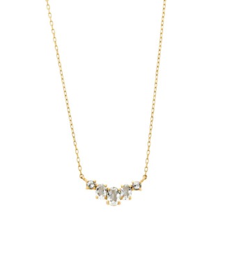 ホワイトトパーズ ネックレス