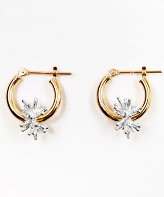 スターダスト　フープピアス