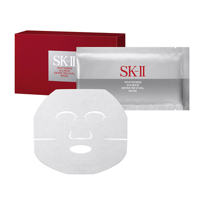 SK2 ホワイトニングソース　ダームリバイタル　マスク　8枚 ホワイトニング ソース ダーム・リバイバル マスク[医薬部外品