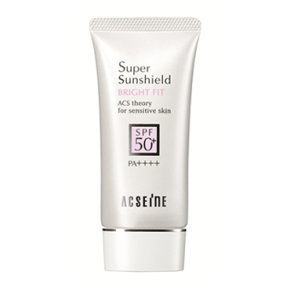 アクセーヌ スーパーサンシールド ブライトフィット SPF50+・PA++++