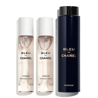 BLEU DE CHANEL PARFUM TWIST ＆ SPRAY VAPORISATEUR DE VOYAGE　ブルー ドゥ シャネル パルファム トラベル スプレイ
