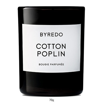 BYREDO コットン ポプリン キャンドル 240g Cotton Poplin