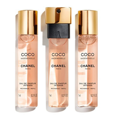 COCO MINI TWIST EAU DE PARFUM INTENSE VAPORISATEUR DE SAC マドモアゼル オードゥ パルファム アンタンス ミニ ツィスト＆スプレイ(B2080180)｜コスメ｜阪急百貨店公式通販 HANKYU BEAUTY ONLINE