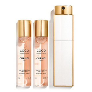 COCO MADEMOISELLE MINI TWIST AND SPRAY EAU DE PARFUM INTENSE VAPORISATEUR DE SAC　ココ マドモアゼル オードゥ パルファム アンタンス ミニ ツィスト＆スプレイ