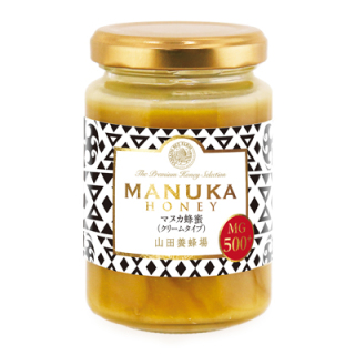 マヌカ蜂蜜MG500+(クリームタイプ)(200g)