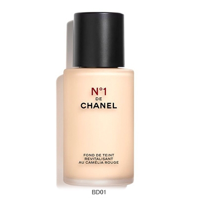 N°1 DE CHANEL FOND DE TEINT REVITALISANT AU CAMELIA ROUGE