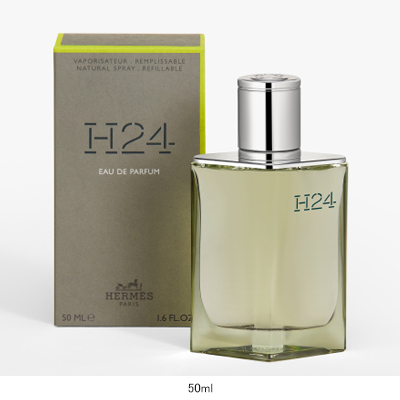 HERMES エルメス　H24 オードトワレ　レフィラブルスプレー　50ml H24 EDP レフィラブル スプレー(B2290044)｜コスメ・デパコス