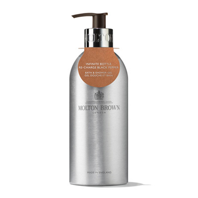 モルトンブラウン ブラックペッパー バス&シャワージェル インフィニットボトル HB1 400ml モルトンブラウン ブラックペッパー バス&シャワージェル インフィニットボトル HB1 400ml