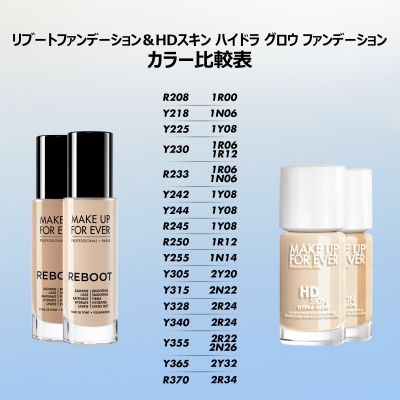 メイクアップフォーエバーリブート ファンデーションY365 Reboot - Foundation MAKE UP FOR EVER