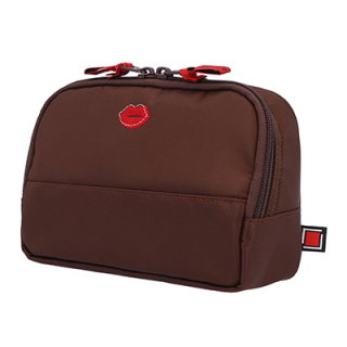 キアラ スロープシェイプ・ポーチ(5WP-IA110H)(BKPI)(B2520025