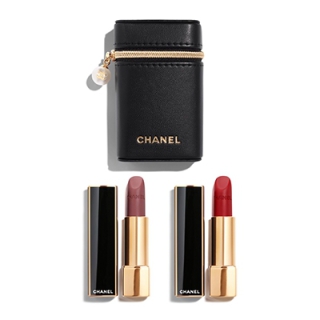 ROUGE ALLURE VELVET LES PERLES SET OF 2 LUMINOUS MATTE LIP COLOUR - LIMITED EDITION　ルージュ アリュール ヴェルヴェット レ ペルル セット オブ 2