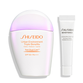 ＜ＳＨＩＳＥＩＤＯ＞サンケアキット(アーバン トリプル ビューティ サンケア エマルジョン)