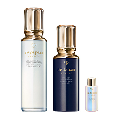 ローションエサンシエルＣ　エマルションアンタンシヴ（ニュイ）　セット売り 化粧水＆乳液キット(ローションエサンシエルC＋エマルション