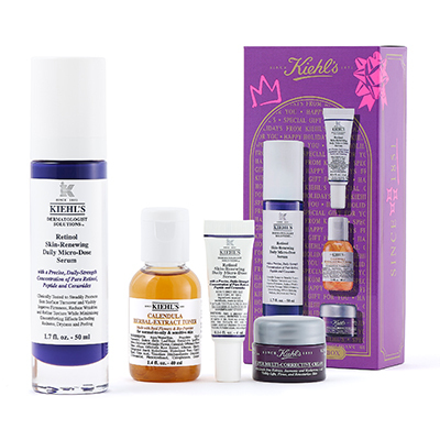KIEHL'S レチノール＆美白セット　おまけ付き レチノール美容液 ホリデーセット(B2590210)｜コスメ・デパコス
