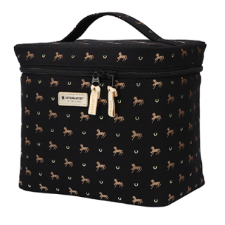 ヴァリアント・ルージュ ミドルサイズ・バニティケース(2WP-LI23)(BLK