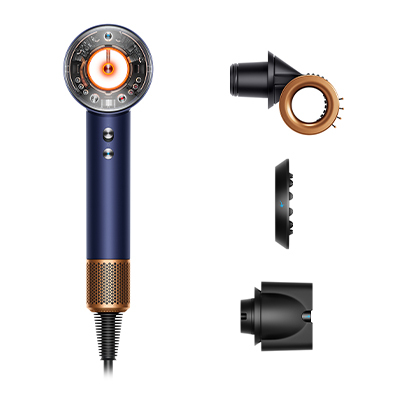 Dyson Supersonic Nural(TM) Shineヘアドライヤー(ダークブルー