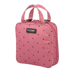 ピンク・アップ タテ型収納のスクエアポーチ(6WP-PK6092)(PIN)