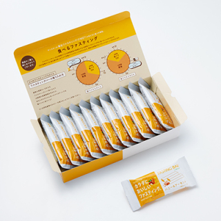 マリマリマリー限定巾着付き　カラダにおいしいファスティング　ファスティングバー　ハニー＆アーモンド 12本