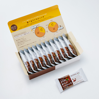 マリマリマリー限定巾着付き　カラダにおいしいファスティング　ファスティングバー　カカオ＆ナッツ12本