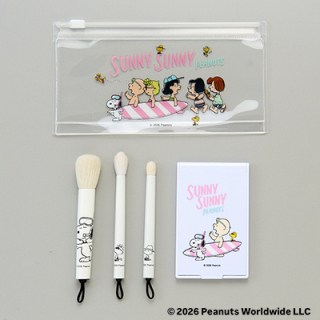 SUNNY SUNNY PEANUTS 化粧筆セット