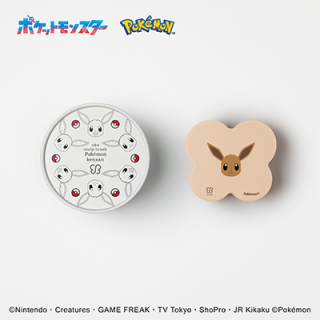 スカルプブラシ ポケモンケンザン(イーブイ)