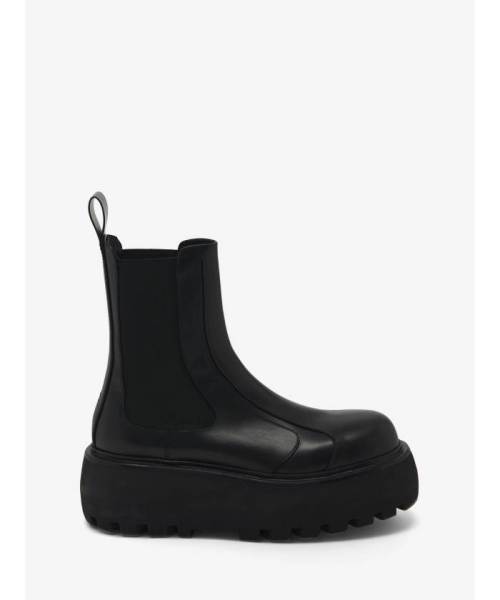 AlexanderMcQUEEN ソファ チェルシーブーツ ブラック 37 AlexanderMcQUEEN ソファ チェルシーブーツ ブラック 37
