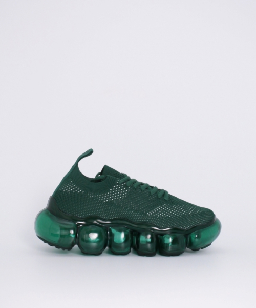 grounds "JEWELRY"スニーカー DARK GREEN 39 grounds "JEWELRY"スニーカー DARK GREEN 39