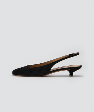 NORA アネッリ バックスリング パンプス 3.0cm BLACK