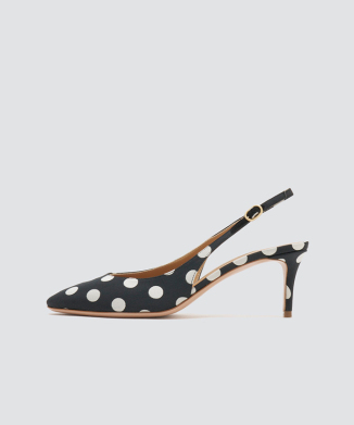 NICLA バックスリング パンプス 6.0cm DOT