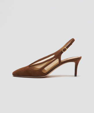 NICLA_SLINGBACK6.0_TULLE CAMOSCIO