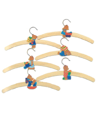 ヘラー社ハンガー6本セット