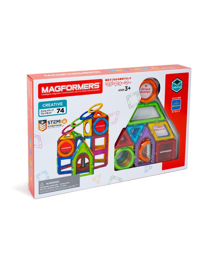 マグフォーマー MAGFORMERS クリエイティブセット 90ピース マグフォー