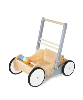 ベビーウォーカー・ホワイト＆グレー