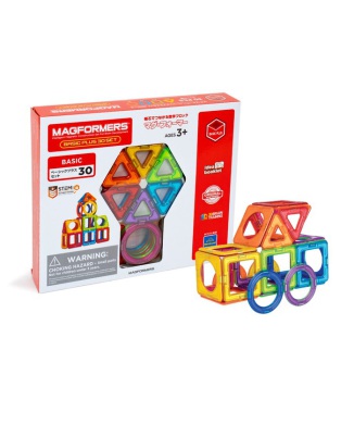 マグ・フォーマー ベーシックプラスセット(30ピース)