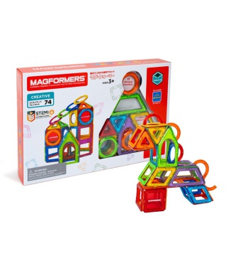 マグ・フォーマー クリエイティブプレイセット(74ピース)