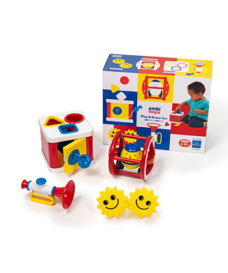 Play&Grow 4種のベビー知育セット