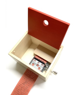 ミュージックボックス 赤