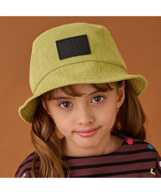 コーデュロイバケットハット