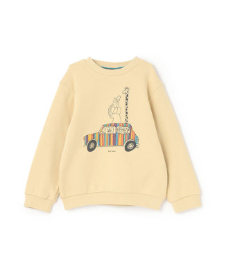 アニマルカー裏毛プルオーバー