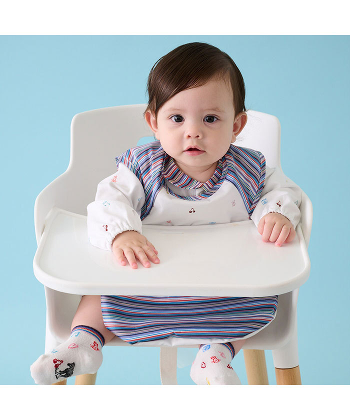 ドゥードゥル柄お食事スタイ(D25NC013)｜阪急百貨店公式通販サイト