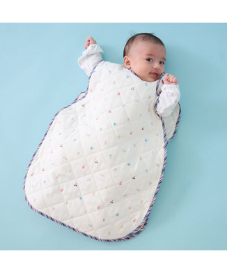 ドゥードゥル柄ガーゼスリーパー