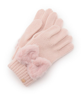 フェイクファー手袋