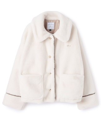 フェイクファーブルゾン