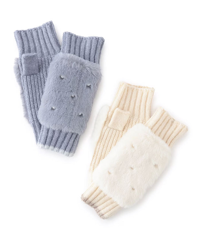 ミトンフェイクファー手袋(D25NC024)｜阪急百貨店公式通販サイト｜阪急