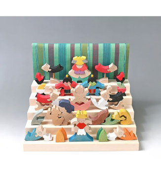 里山円武者五段飾り